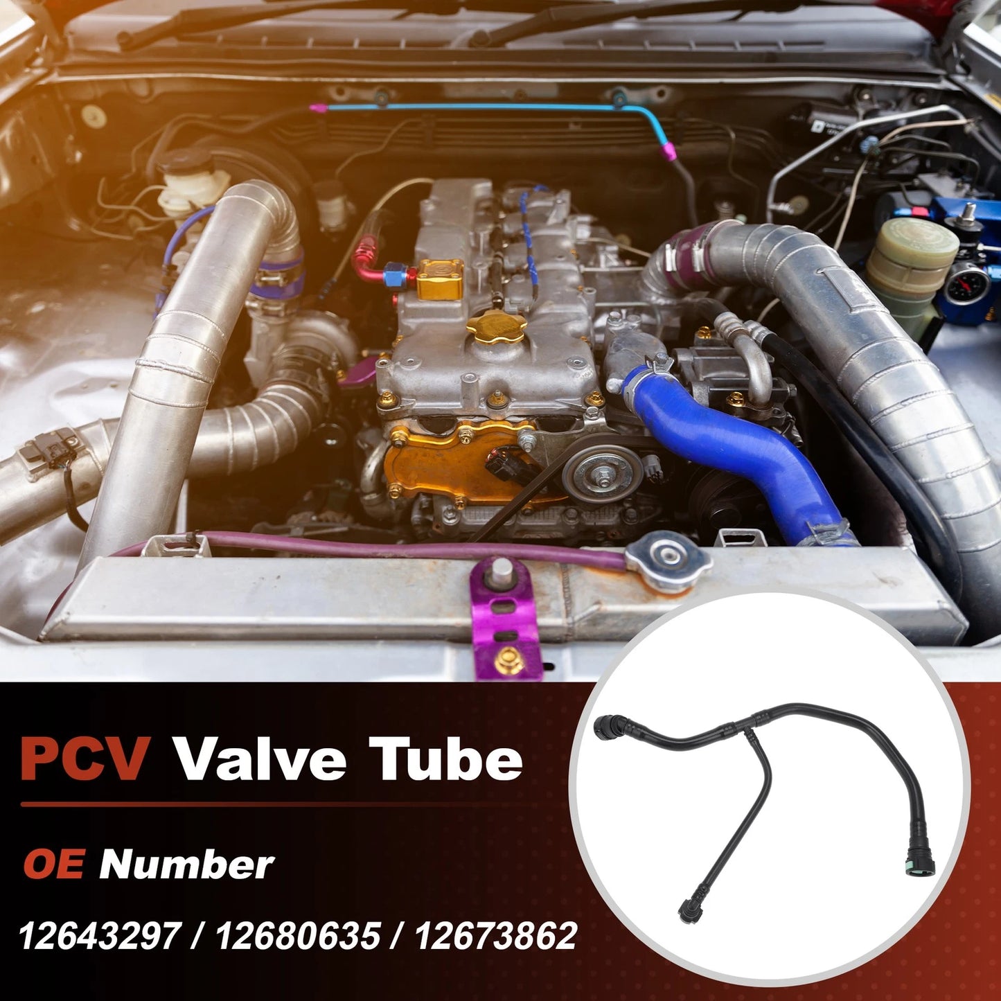 PCV Valve Tube Hose for Chevrolet Malibu LS LT RS 1.5T (2023-2025)