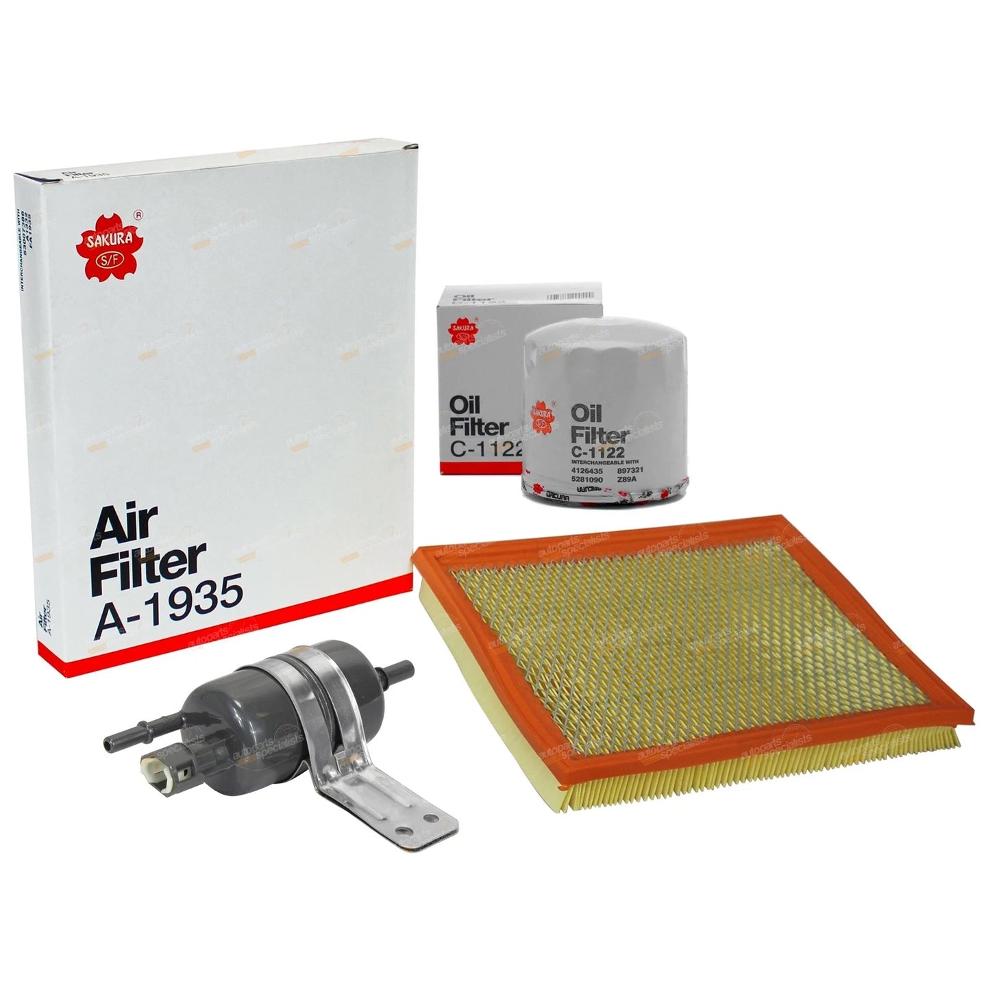 Air Oil Fuel Filter Service Kit for Jeep Grand Cherokee WG WJ (1999-2001)