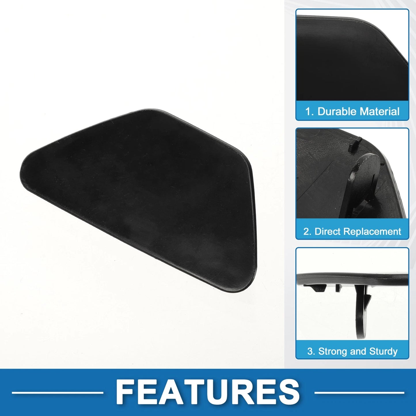 Front Left Washer Nozzle Cover for BMW 528i (2011-2016)