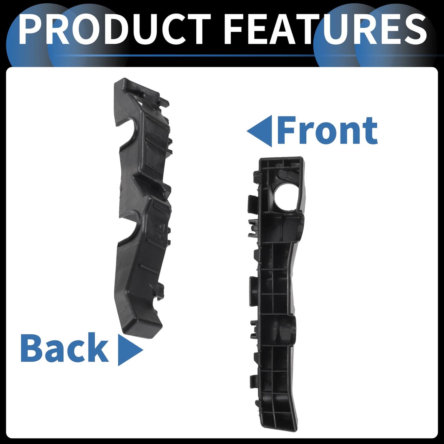 Right Front Bumper Retainer Bracket for Kia Optima (2016-2020)