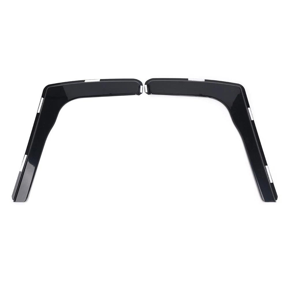 Black Window Visor Wind Deflector for Ford Transit Tourneo Custom (2012-2022)