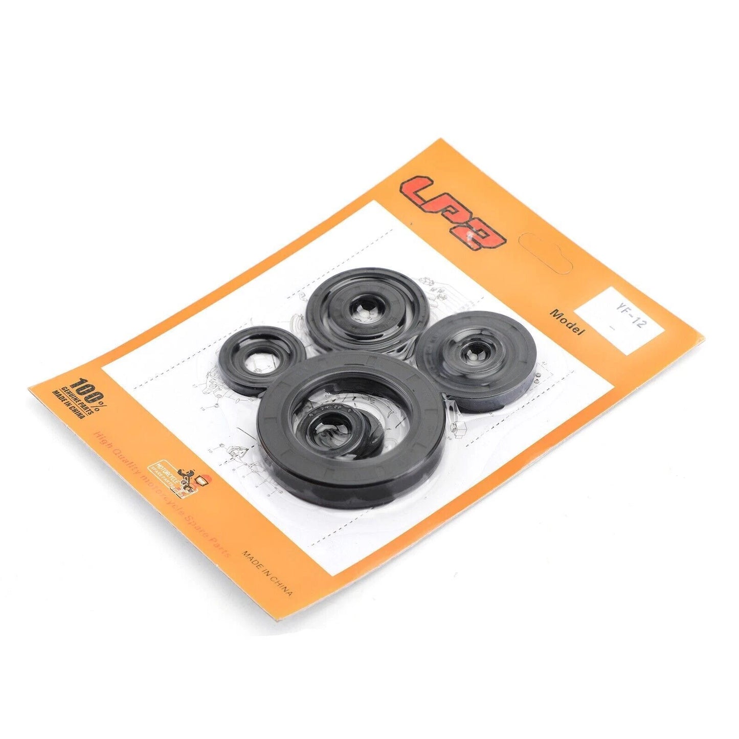 9pc Shaft Seal Set for Honda CR250R (2002-2004)