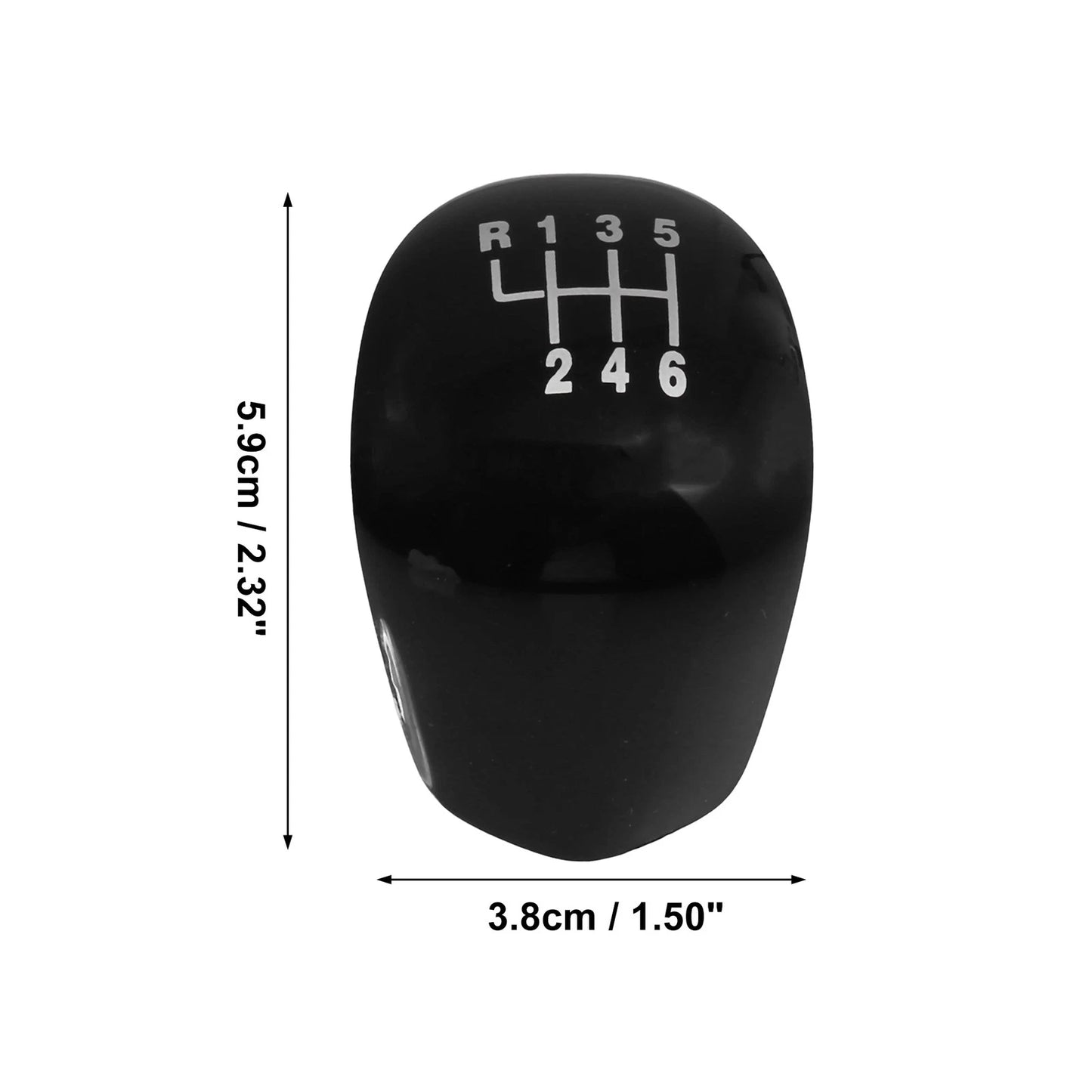 6 Speed Manual Gear Shift Knob for Ford Fiesta Focus C-MAX Kuga (2008-2017)