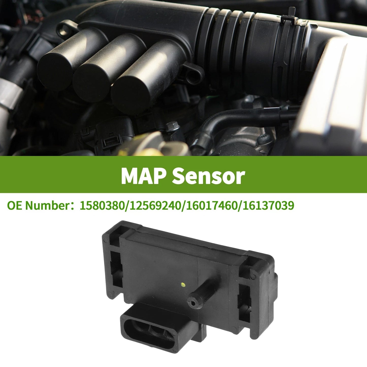 Manifold Absolute Pressure MAP Sensor for Chevy Impala (1985-2004)