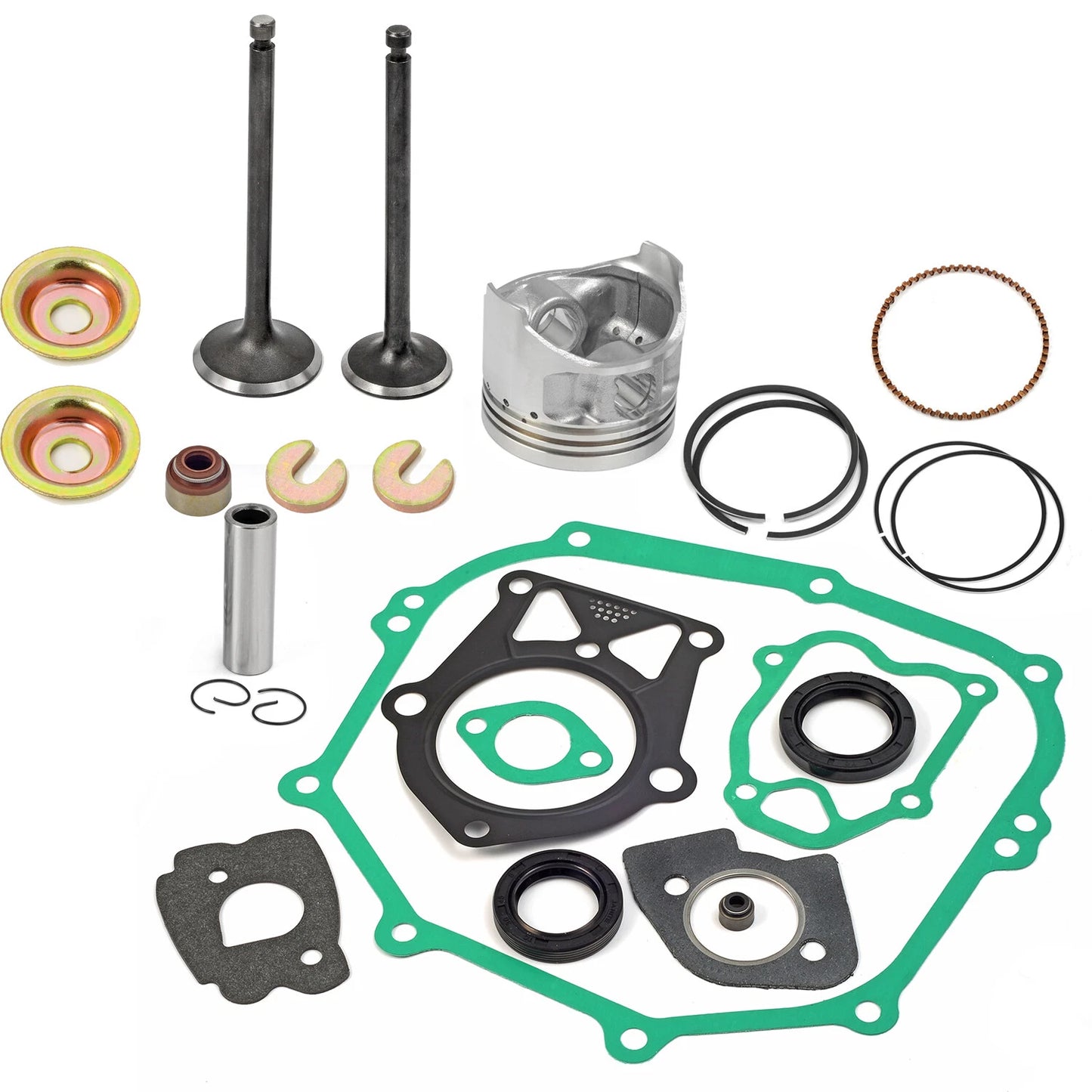 Oversize 0.25mm Piston Gasket Valve Rebuild Kit Yamaha Cart (1996–2010)