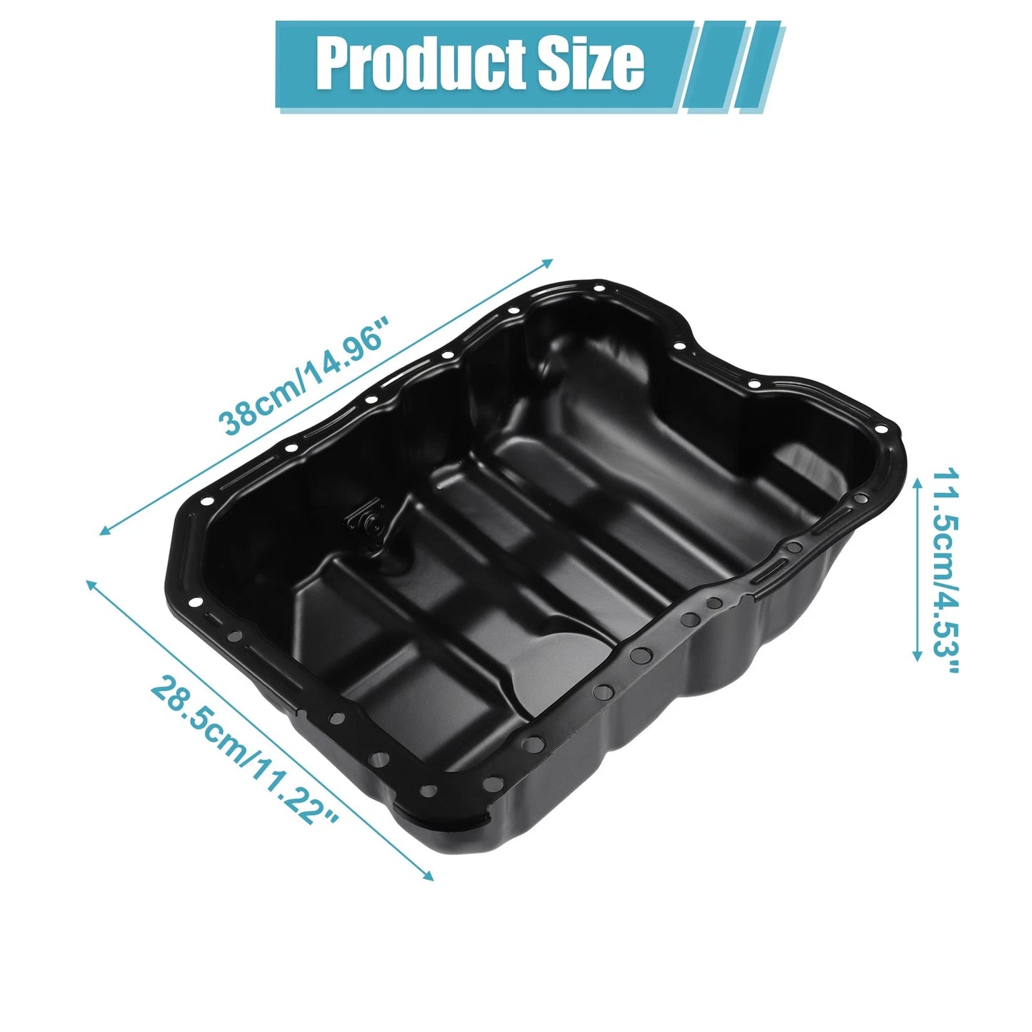 1 Pcs Engine Oil Pan Cover for Kia Optima (2013-2016)