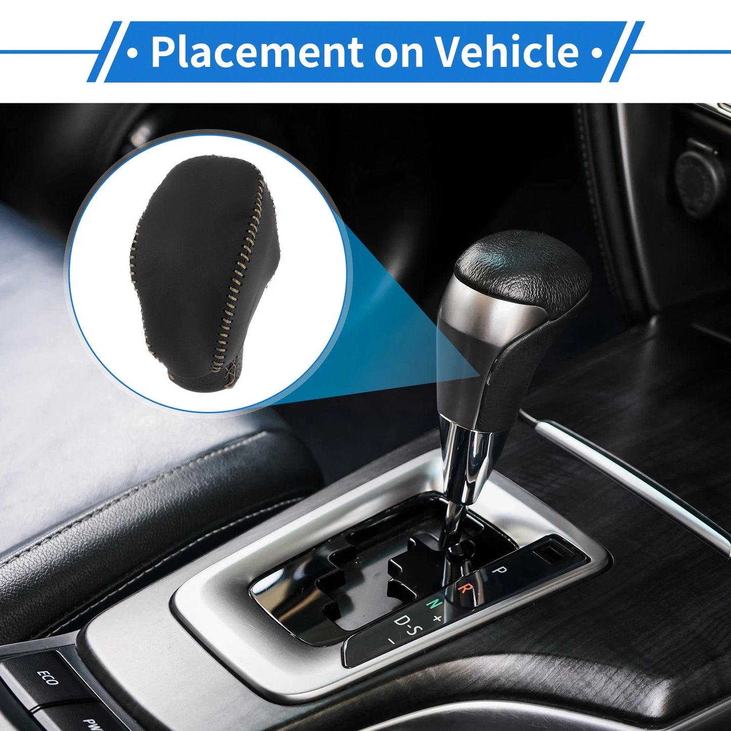 1pc Car Gear Shift Knob Cover for Toyota RAV4 (2019–2024)