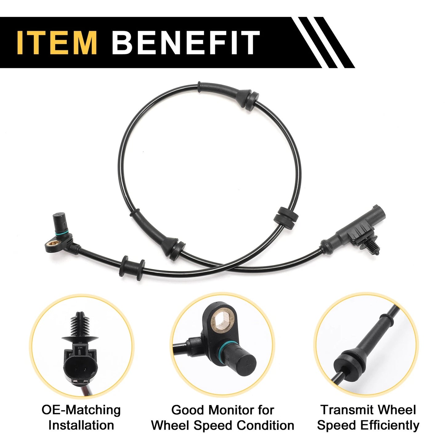 ABS Wheel Speed Sensor for Nissan Armada (2013-2015)