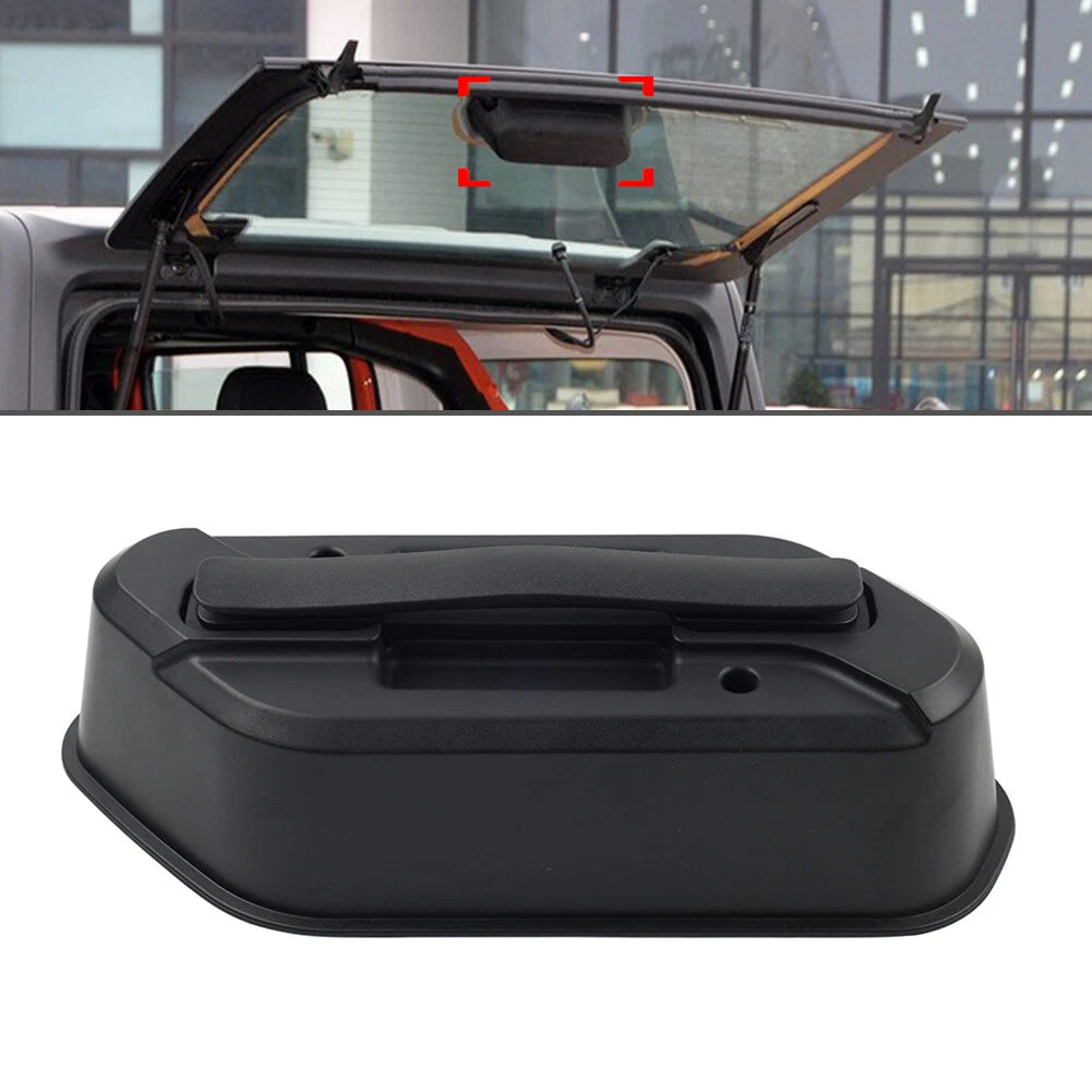 Tailgate Rear Window Glass Grab Handles for Jeep Wrangler JL (2018-2024)