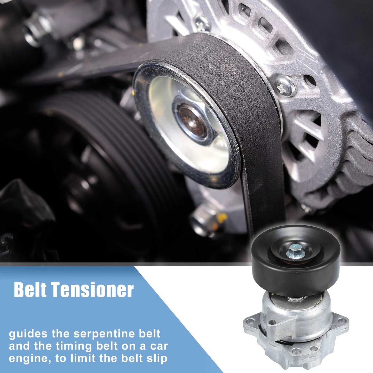 Engine Belt Tensioner Pulley Assembly for Nissan Armada (2005-2022)