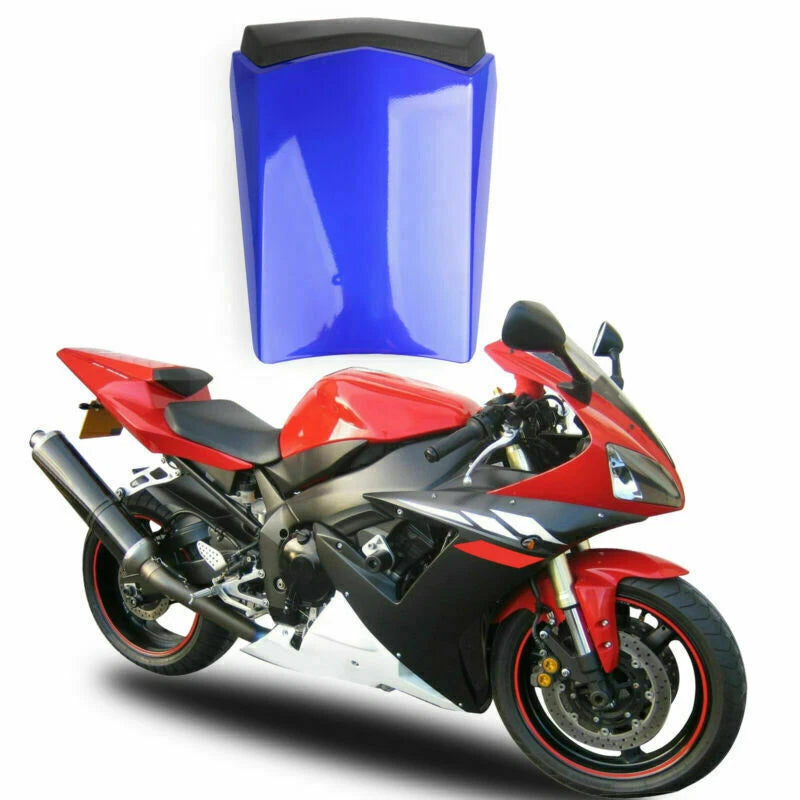 Pillion Seat Cover for Yamaha R1 (2002-2003) Blue Fairing