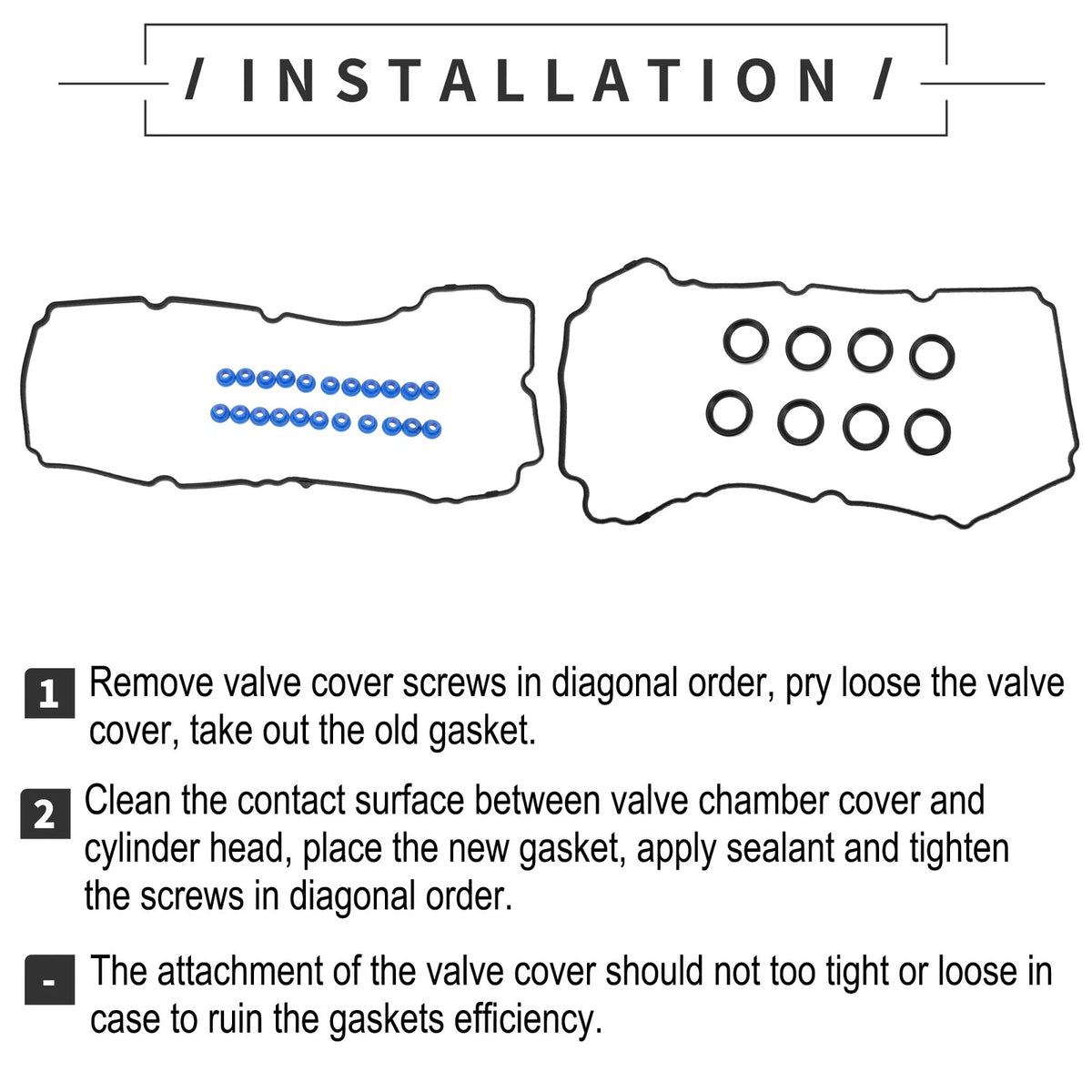 Valve Cover Gasket for Ford Edge, Flex, Mazda 6, CX-9, Lincoln (2007-2023)