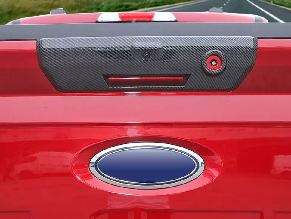 Carbon Fiber Tailgate Handle Bowl Cover Trim for Ford F150 (2021-2023)