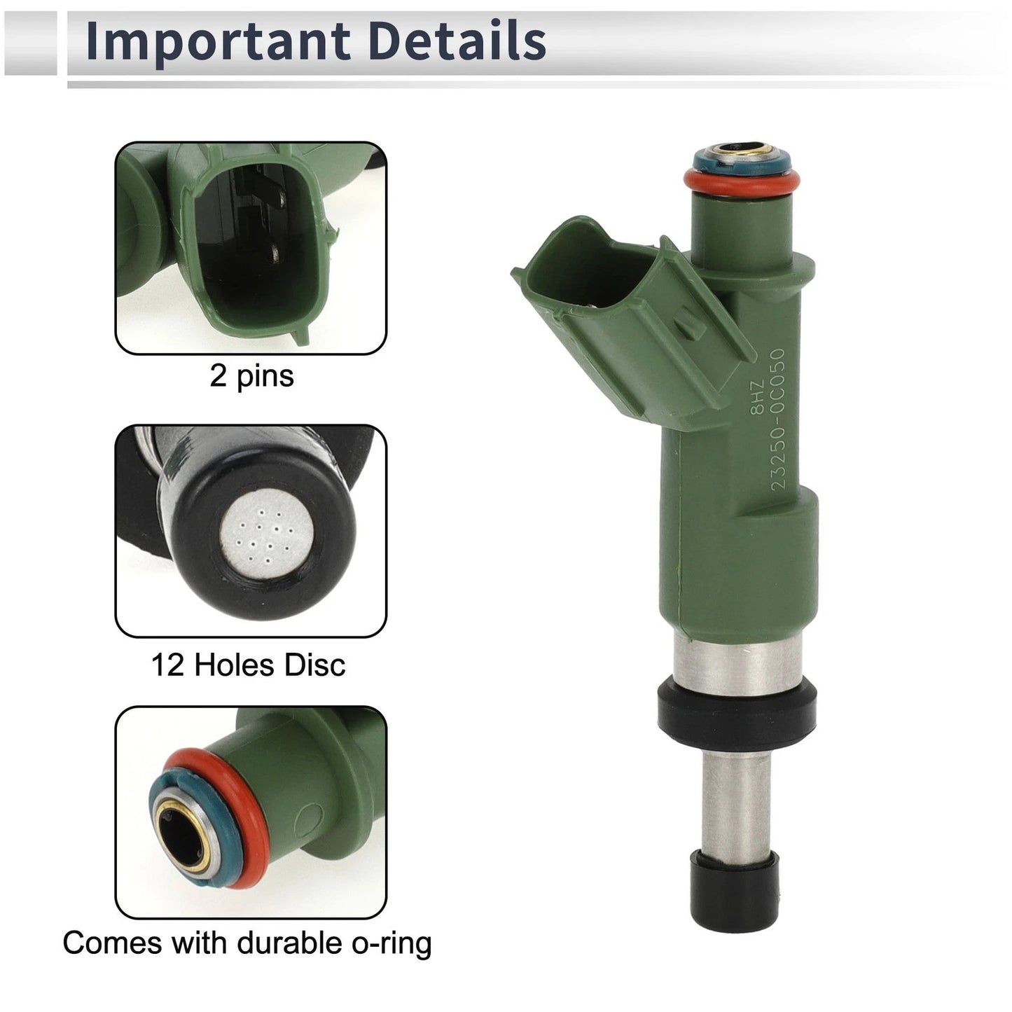 Fuel Injector Nozzle for Toyota Hilux Vigo 2TR (2005-2015)