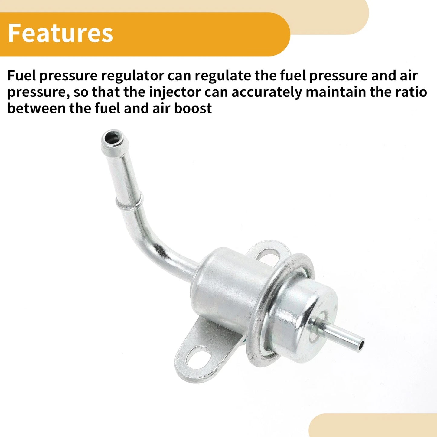 Fuel Pressure Regulator for Toyota Corolla (1993-1997) Metal 1 x Unit