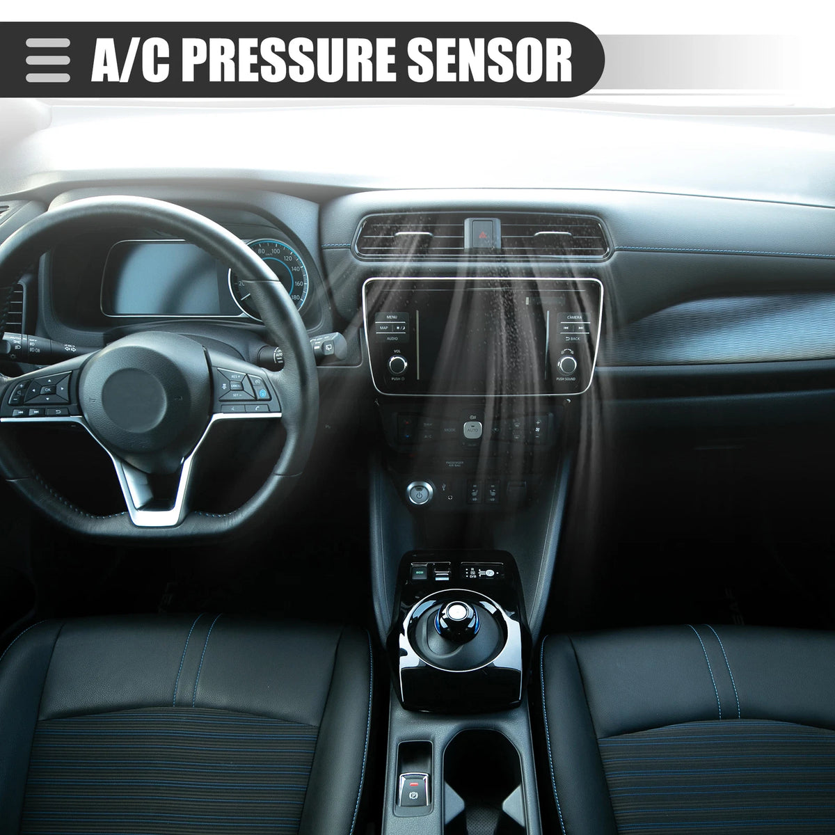 A/C Pressure Transducer Valve Sensor for Mercedes-Benz C230 (2003-2010)