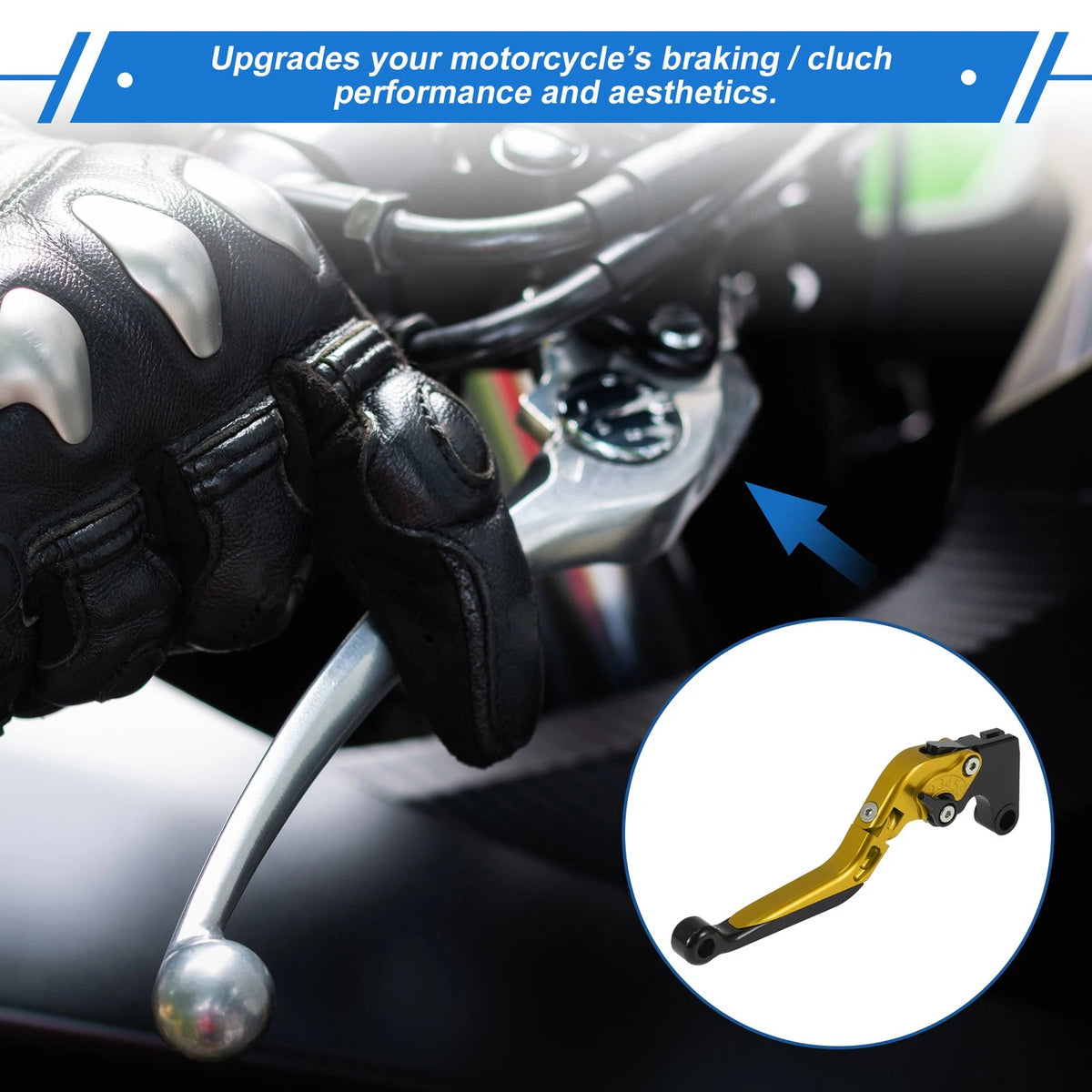 Adjustable Short Long Brake Clutch Lever for Yamaha YZF R1 (2009–2023)