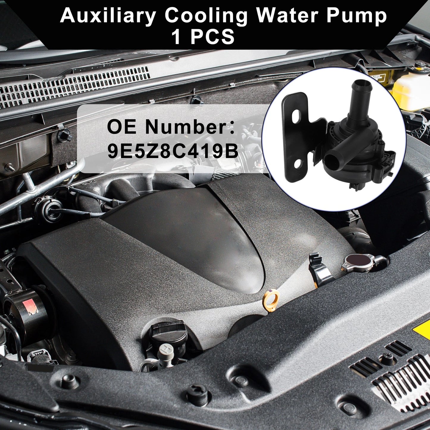 Auxiliary Cooling Water Pump for Ford Fusion S Sedan (2010-2012) 1 Pc