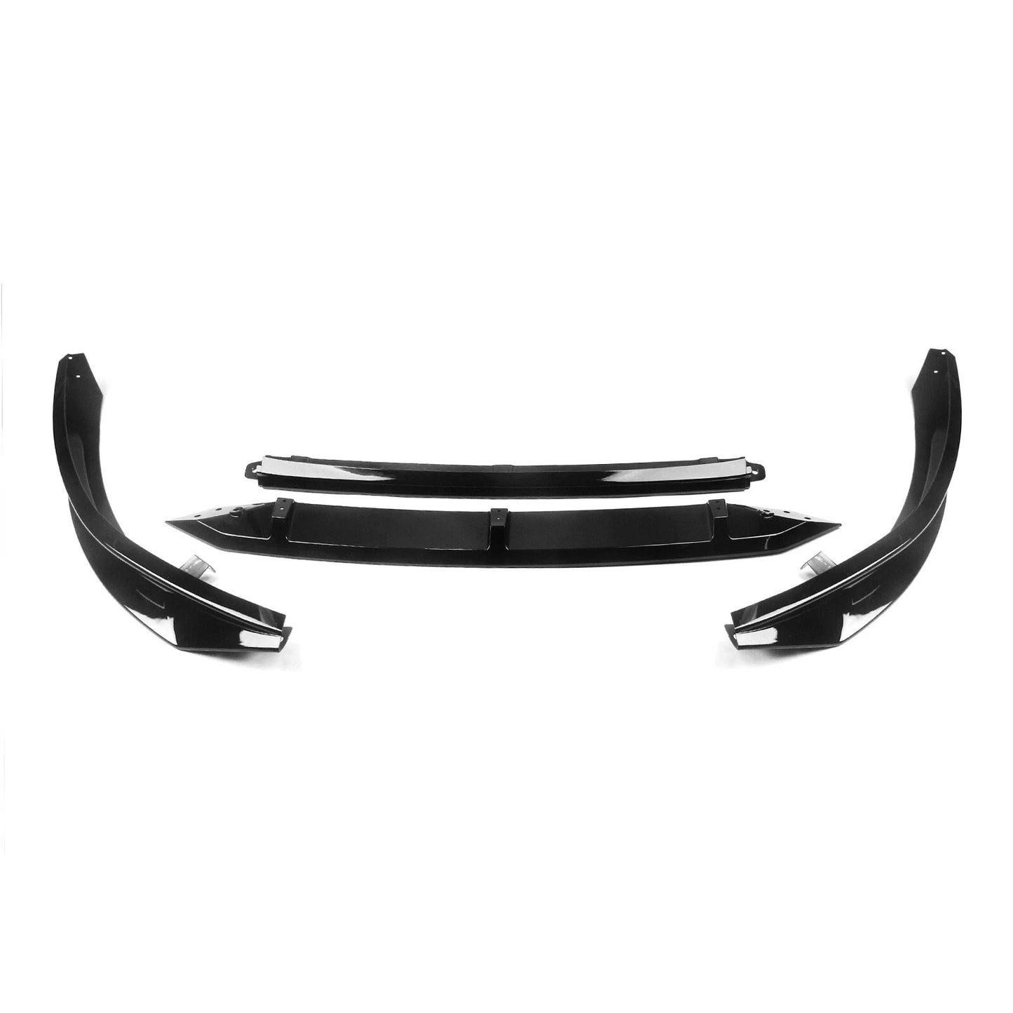 Black Front Bumper Spoiler Lip for Honda Accord (2023-2025)