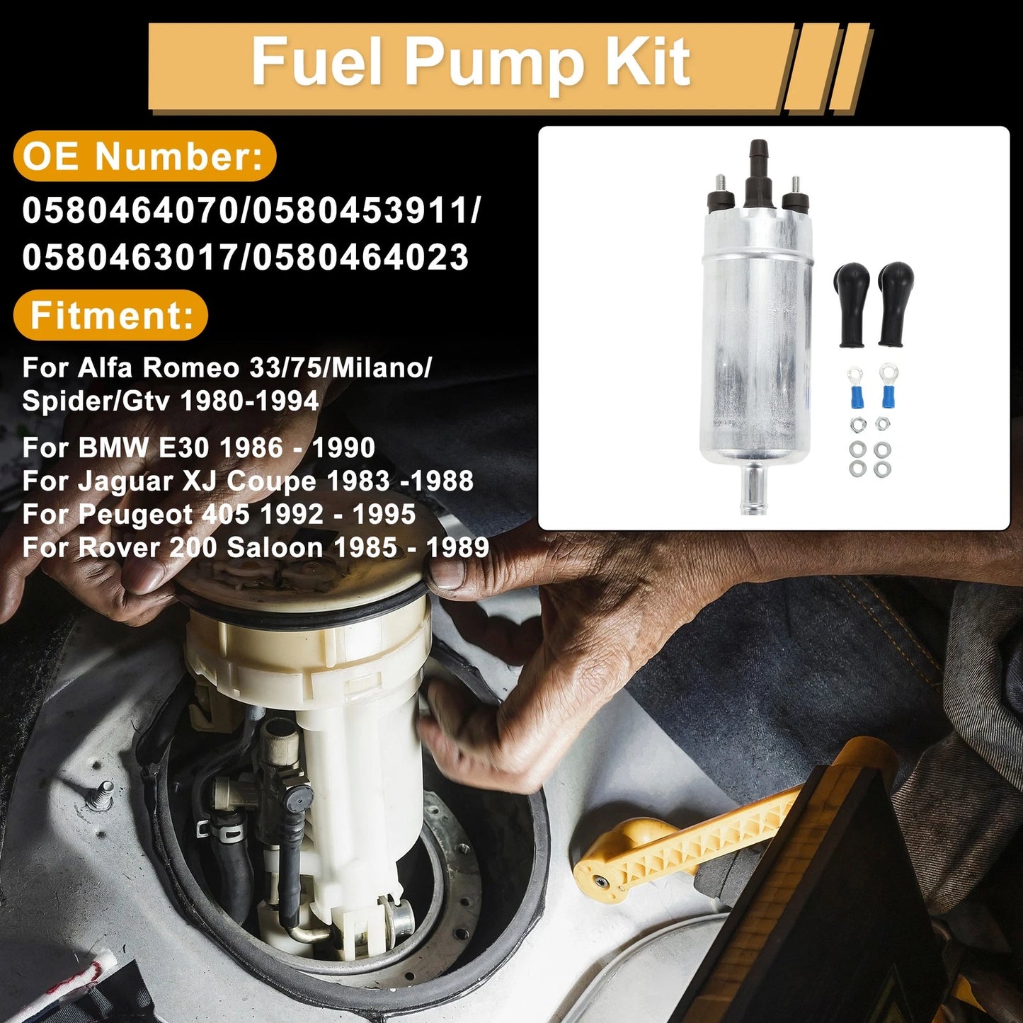 Fuel Pump Metal Set for Alfa Romeo 33/75 (1983-1995)
