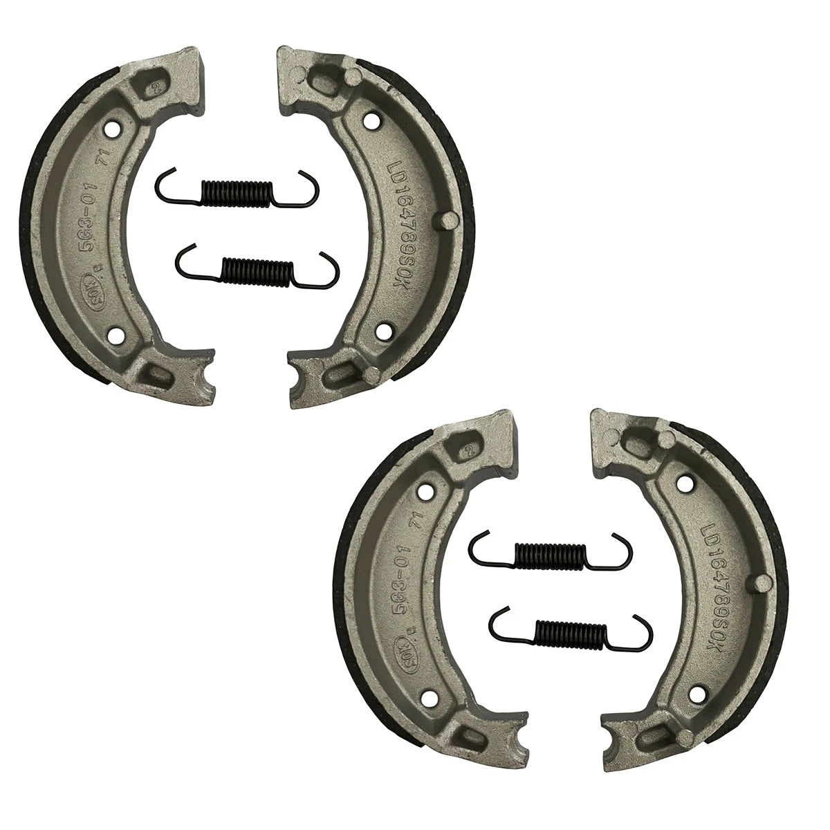 Front Brake Shoes for Yamaha Badger 80 / Moto-4 80 (1987–2001)