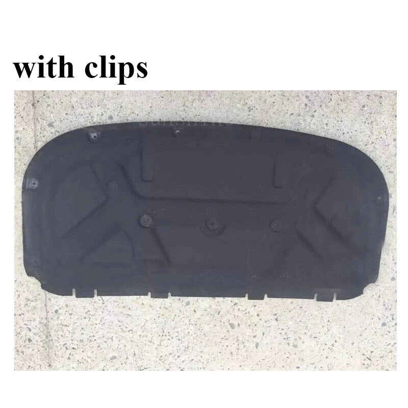 Black Hood Insulation Pad Heat Shield Trim for Land Rover Discovery (2014–2016)