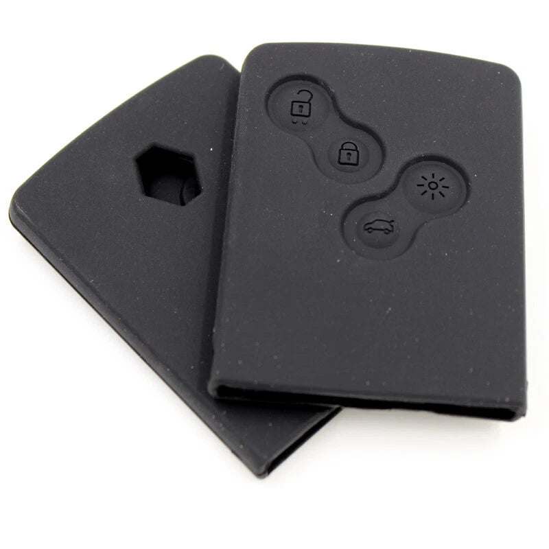 1x Silicone Key Cover FOB Key Case Fit for Renault Clio Logan Megane 2 3 Koleos