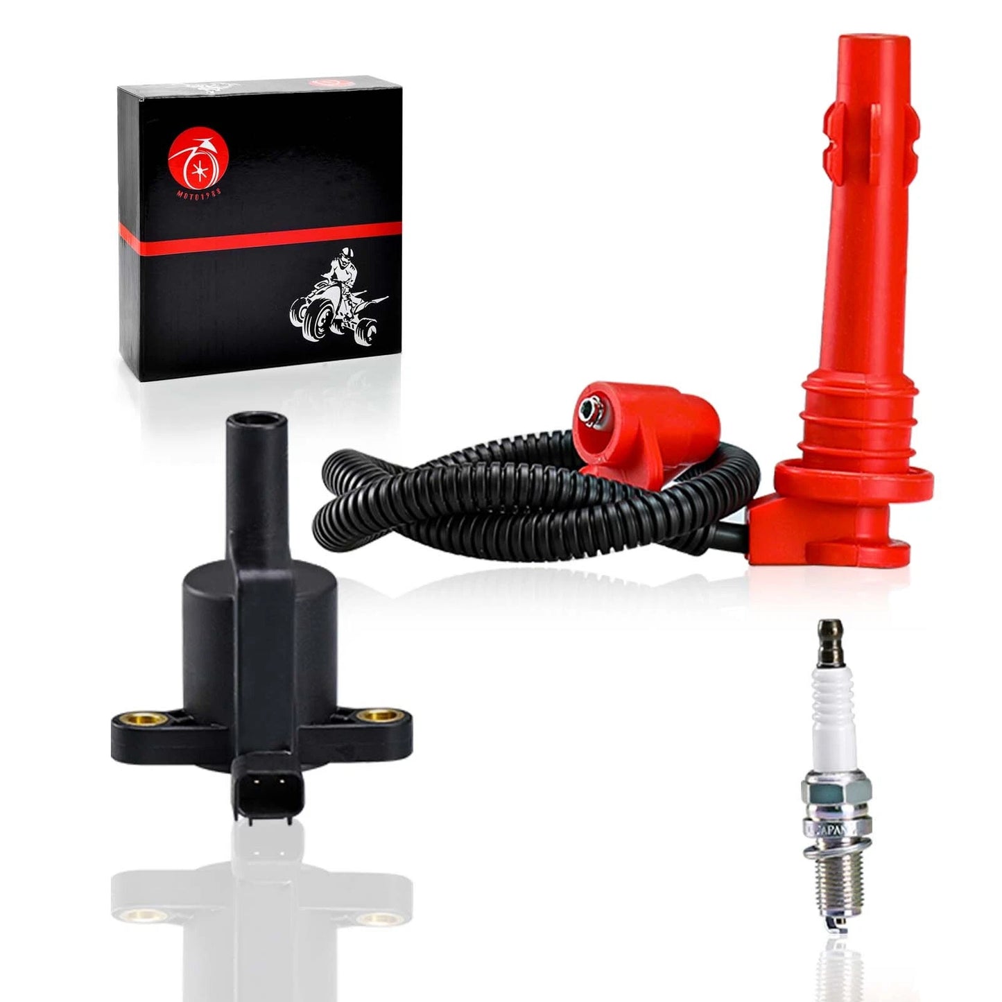 Ignition Coil with Spark Plug Wire Cap for Polaris Ranger 570/RZR 570