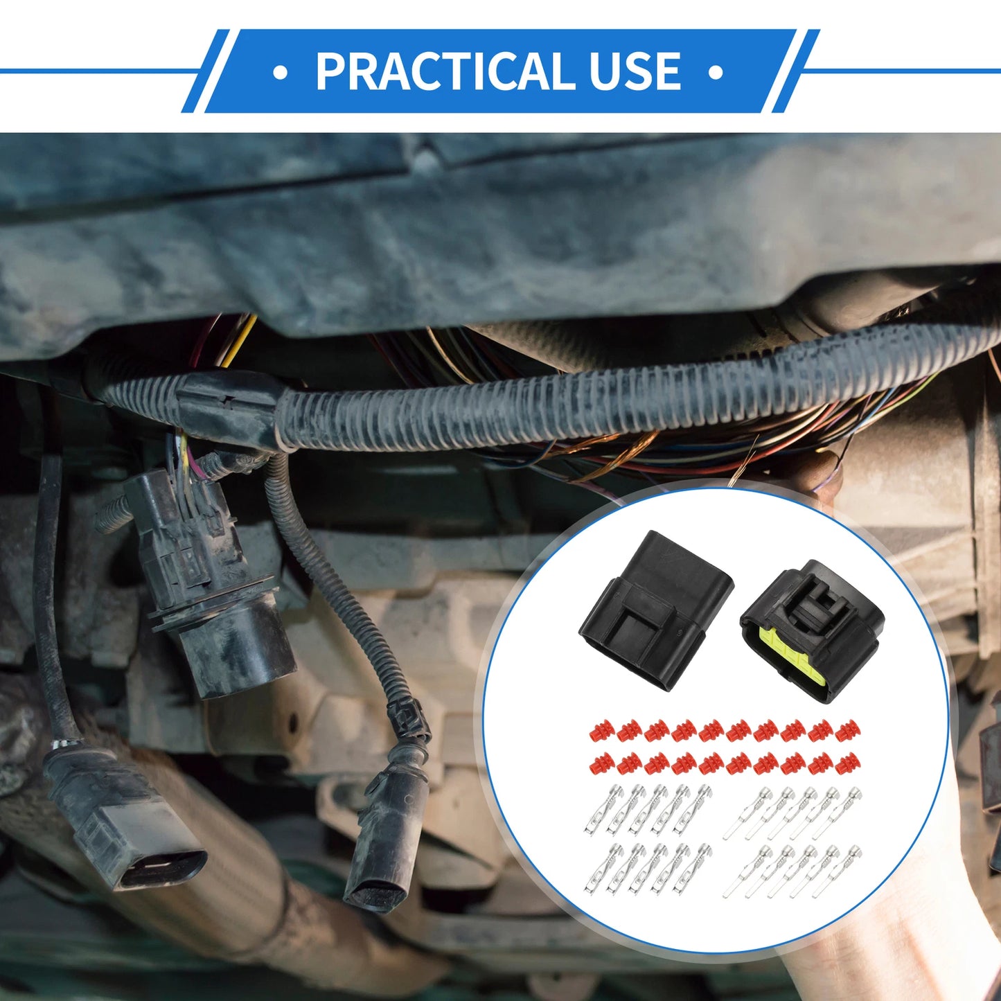 10 Pin Display Monitor Connector Plug for Volvo EC55 (2005-2010)