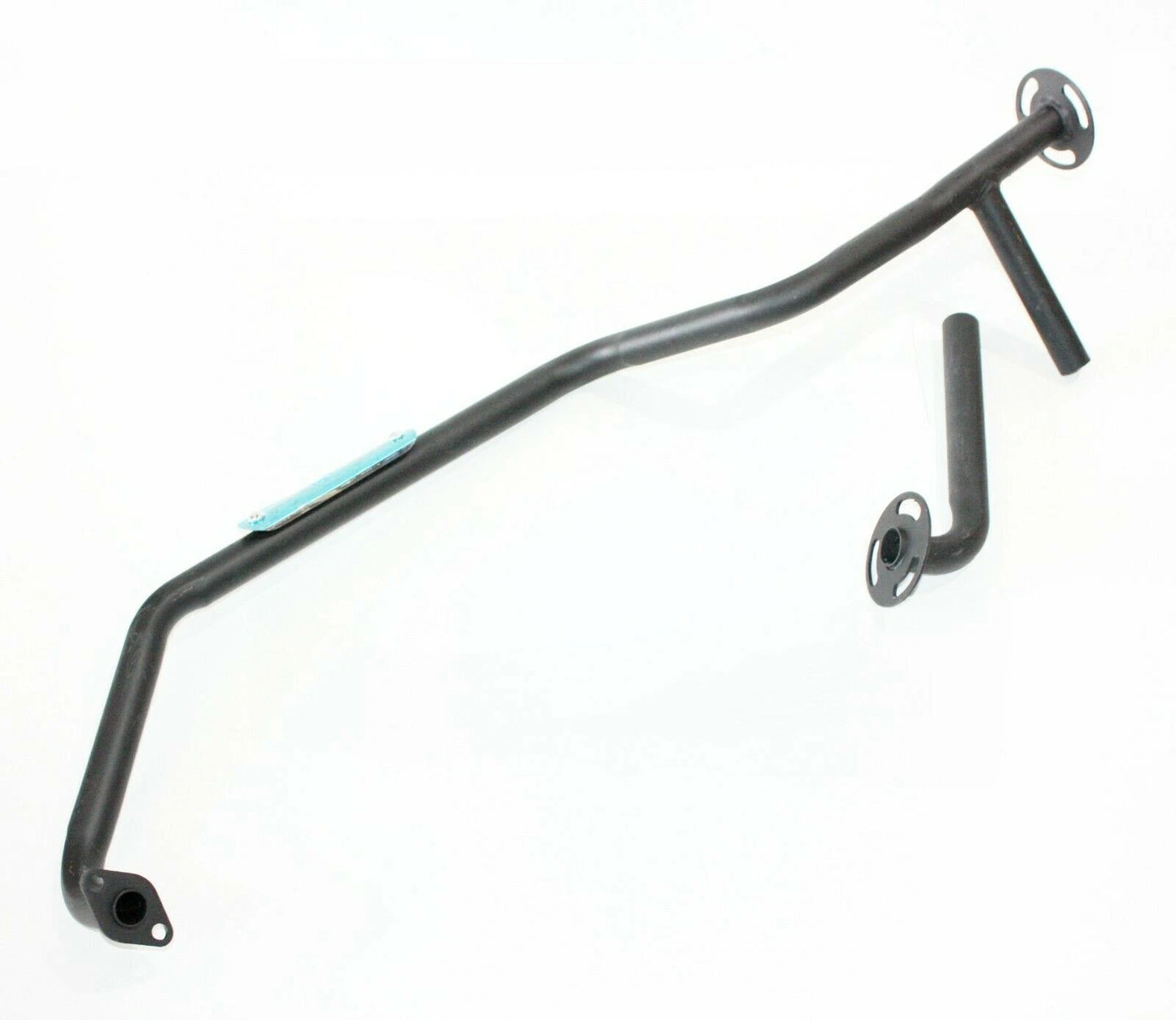 Blue Alloy Twin Exhaust Pipe Mufflers for GY6 150cc Bull ATV
