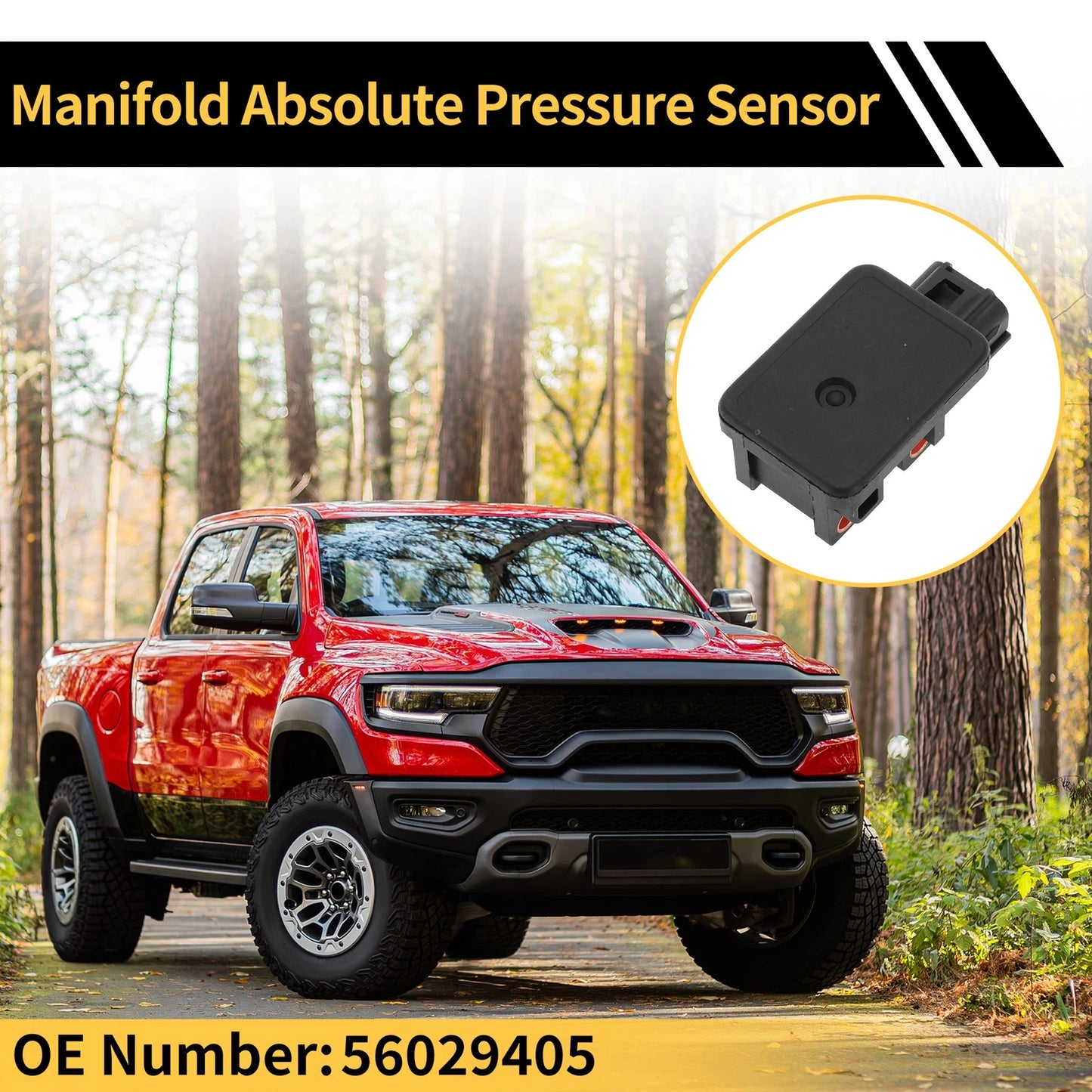 Manifold Absolute Pressure Sensor for Jeep Cherokee (1997-2001)