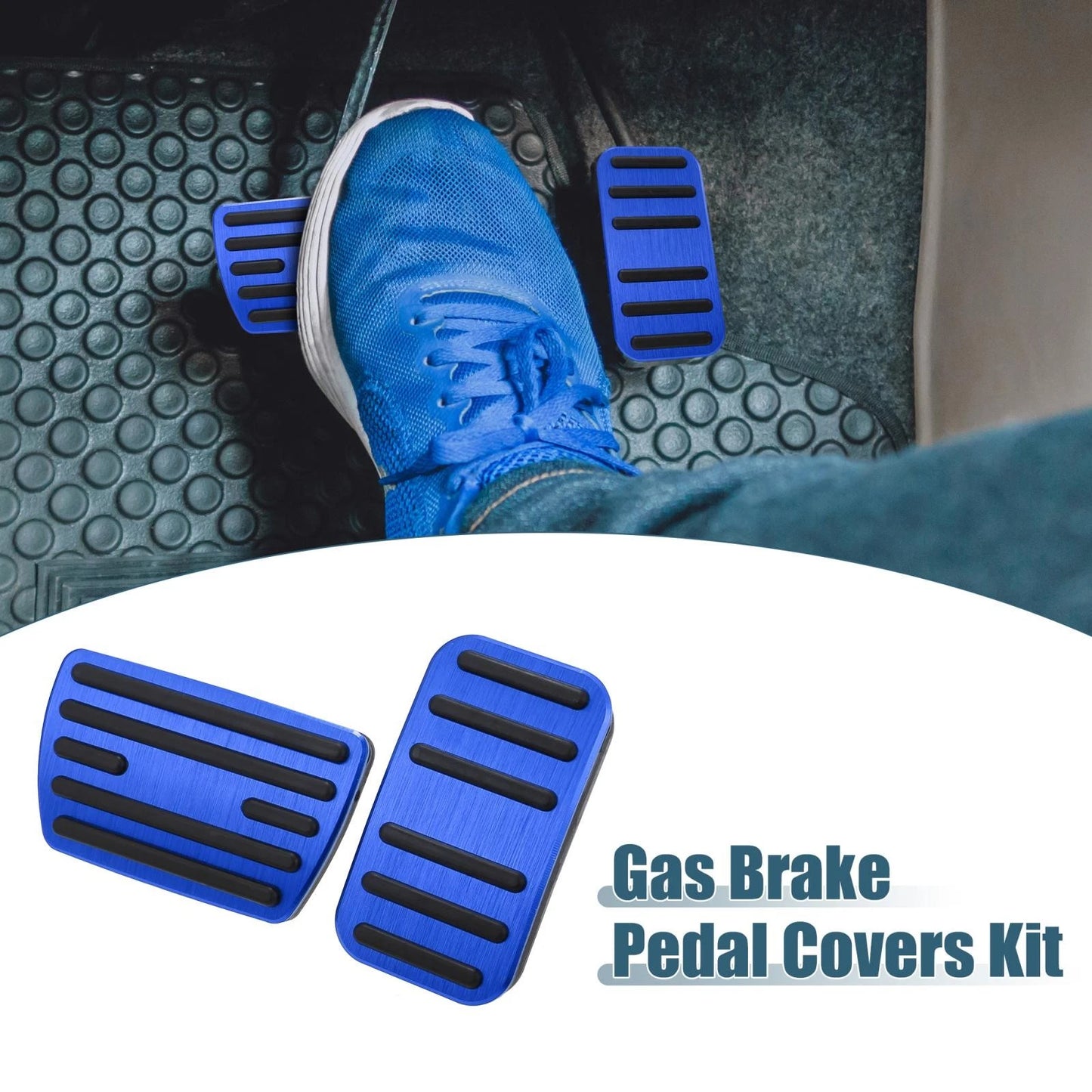 Gas Brake Pedal Cover for Honda Civic (2016-2021) Blue