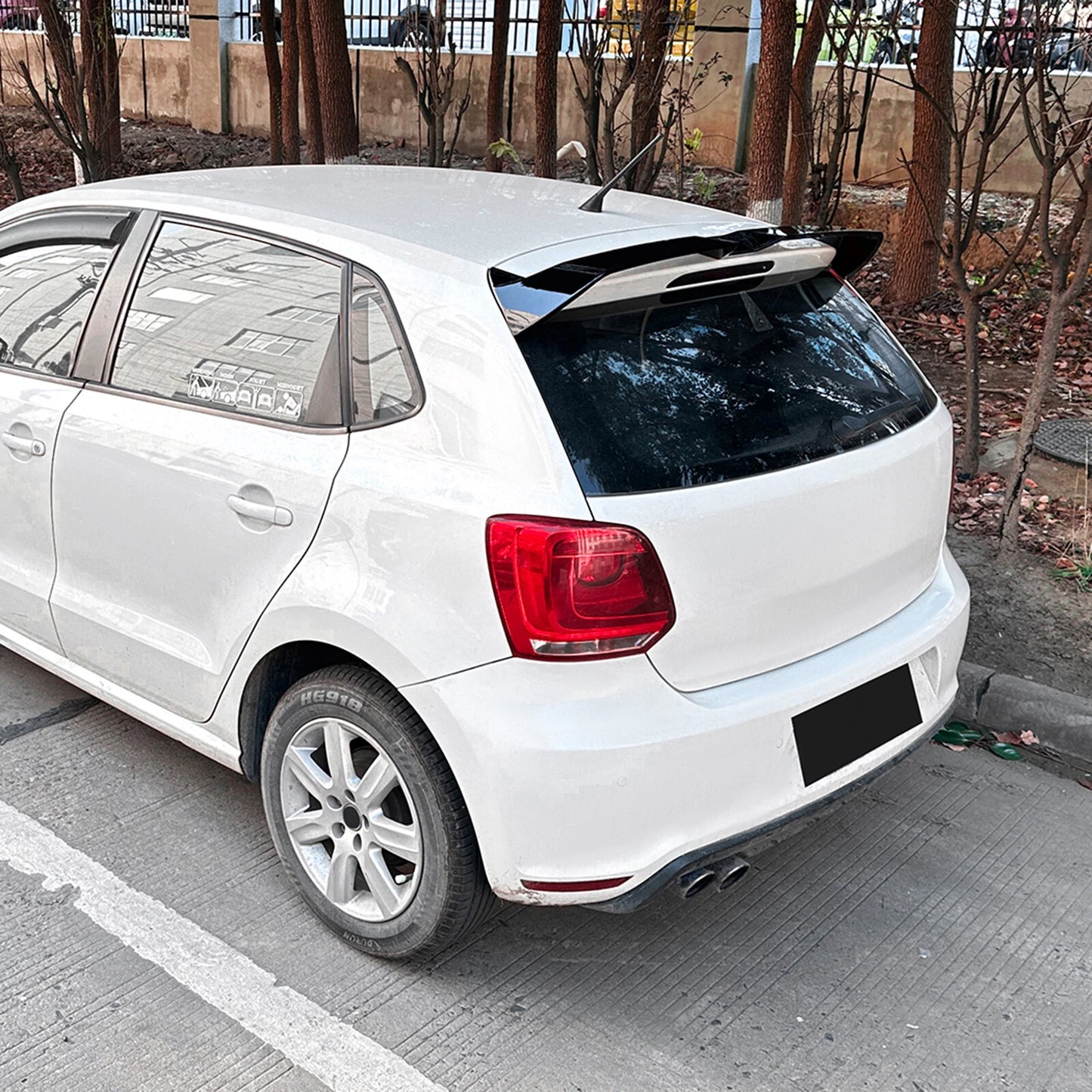 Rear Spoiler Lip Wing for VW Polo MK5 6R 6C (2009-2017)
