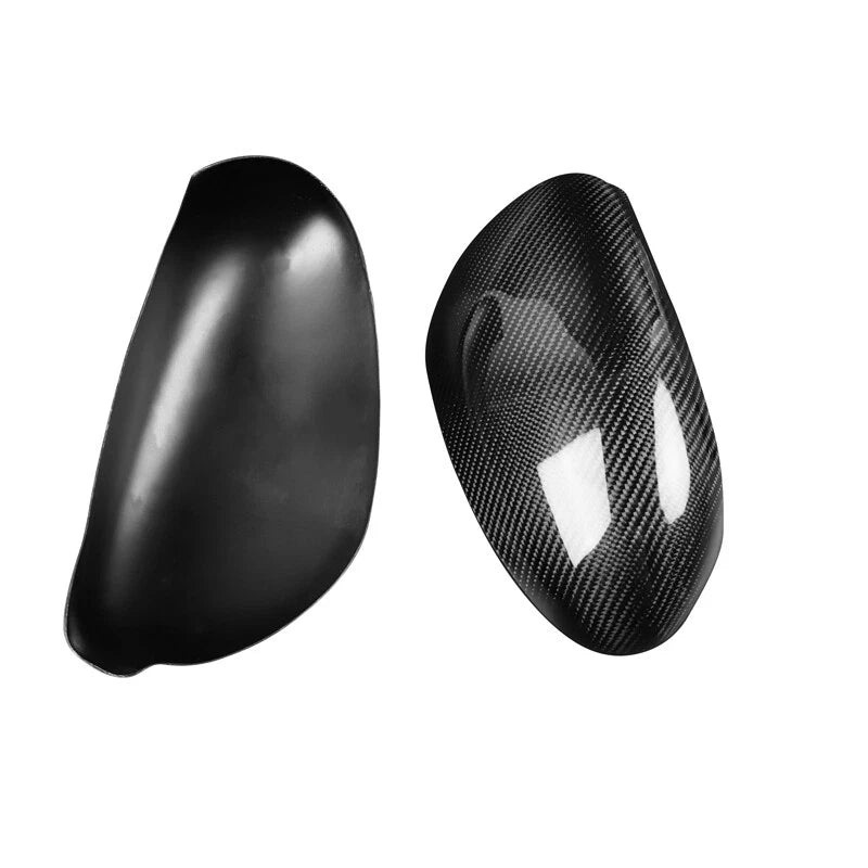 Carbon Fiber Addon Wing Rearview Mirror Cover Trim Fit For Porsche 911 996 2004