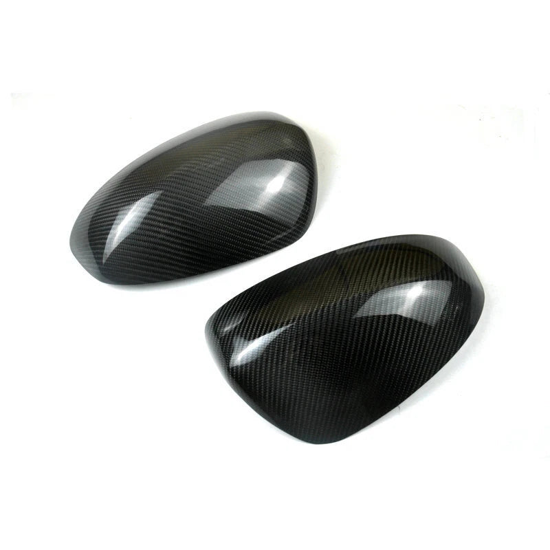 Real Carbon Fiber Add-on Side Rearview Mirror Cover Trim for Infiniti QX50 QX70