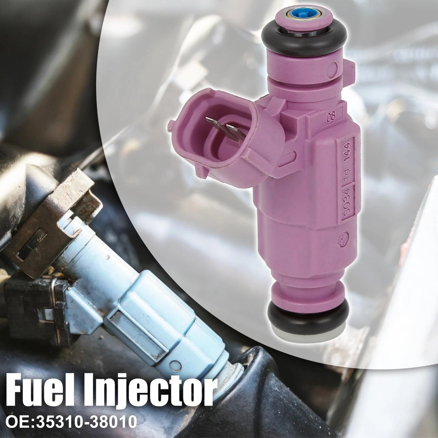 Fuel Injector for Kia Optima Amanti Sedona Sorento, Hyundai XG350 (2001-2006)