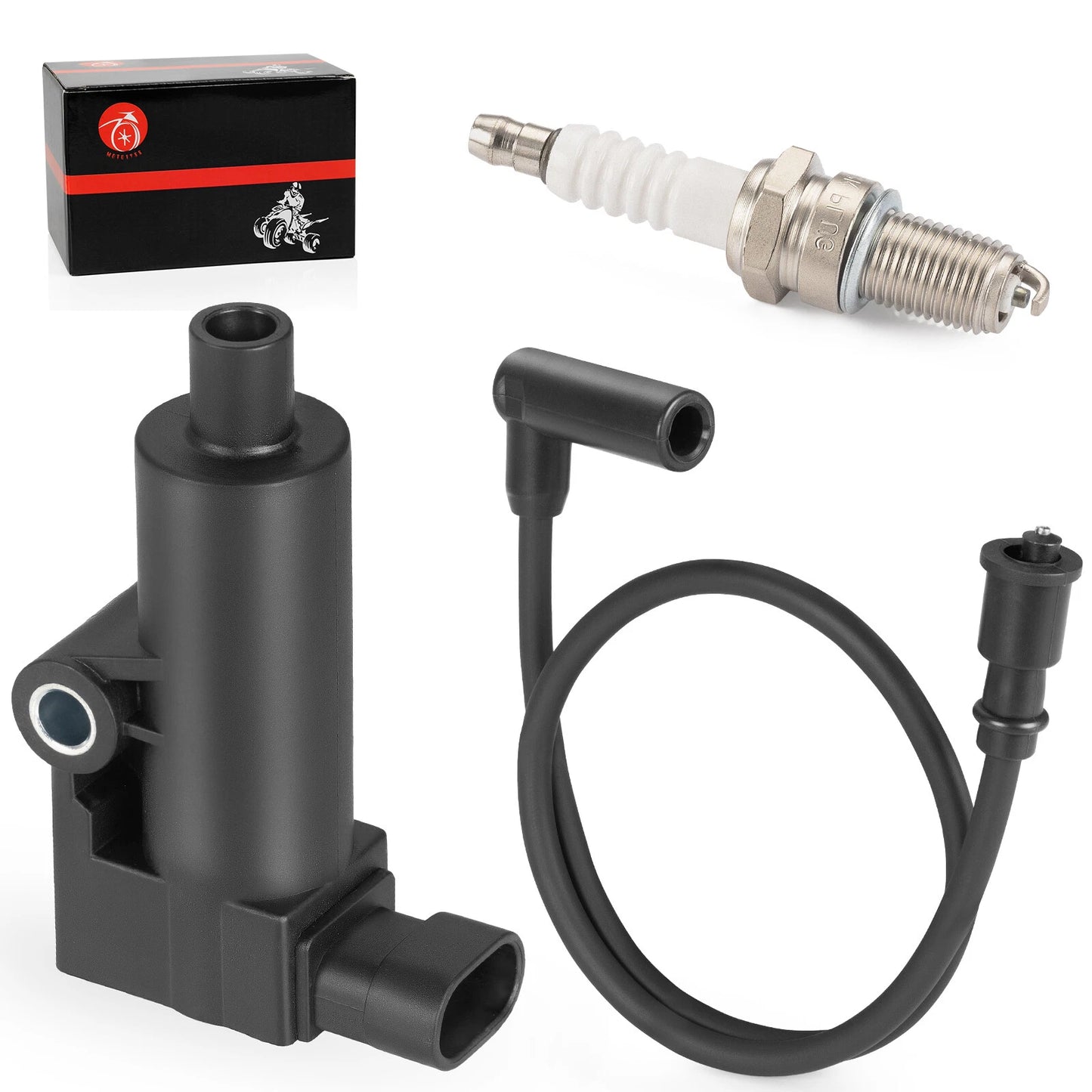 Ignition Coil & Spark Plug W/ Wire Cap for Bennche Cowboy