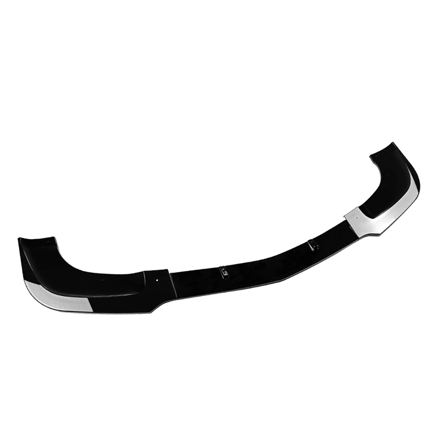 Gloss Black Front Bumper Spoiler Lip for Benz E Coupe C207 (2009-2012)