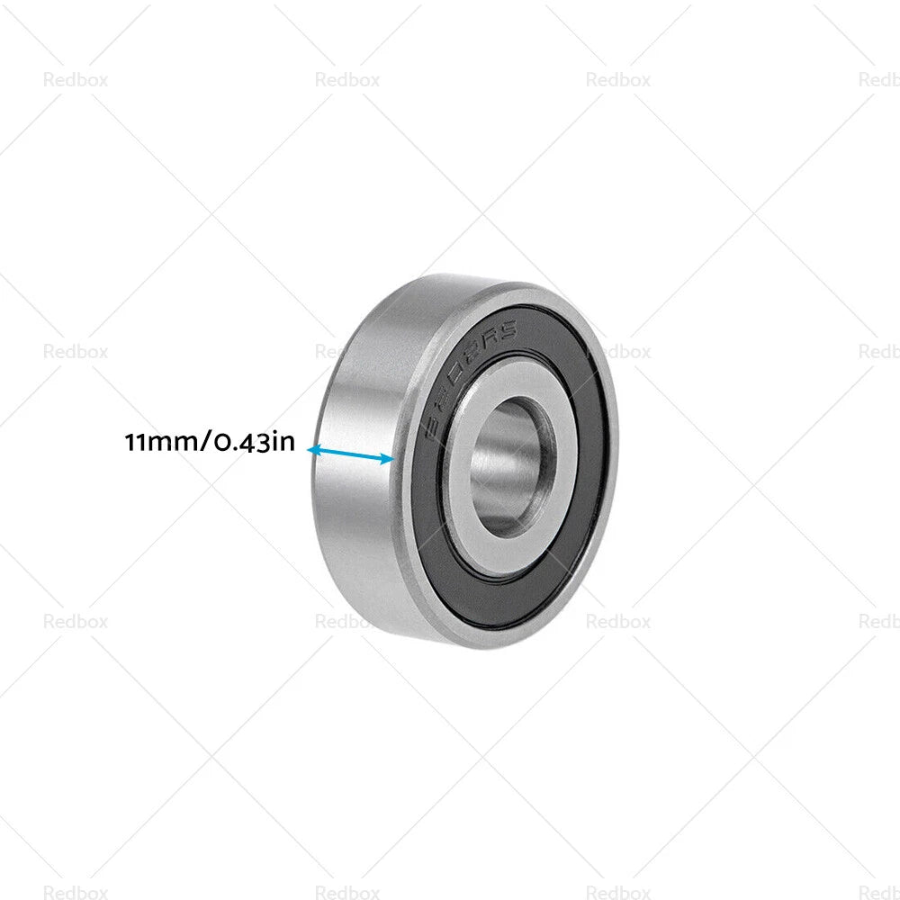 4pcs 16x35x11mm Double Sealed Ball Bearings for Chrome Steel 6202
