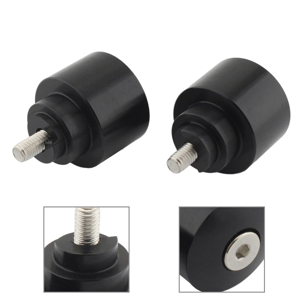 Handlebar Bar End Plug Caps for Honda CBR600, CB559, CBR954RR, GL1800