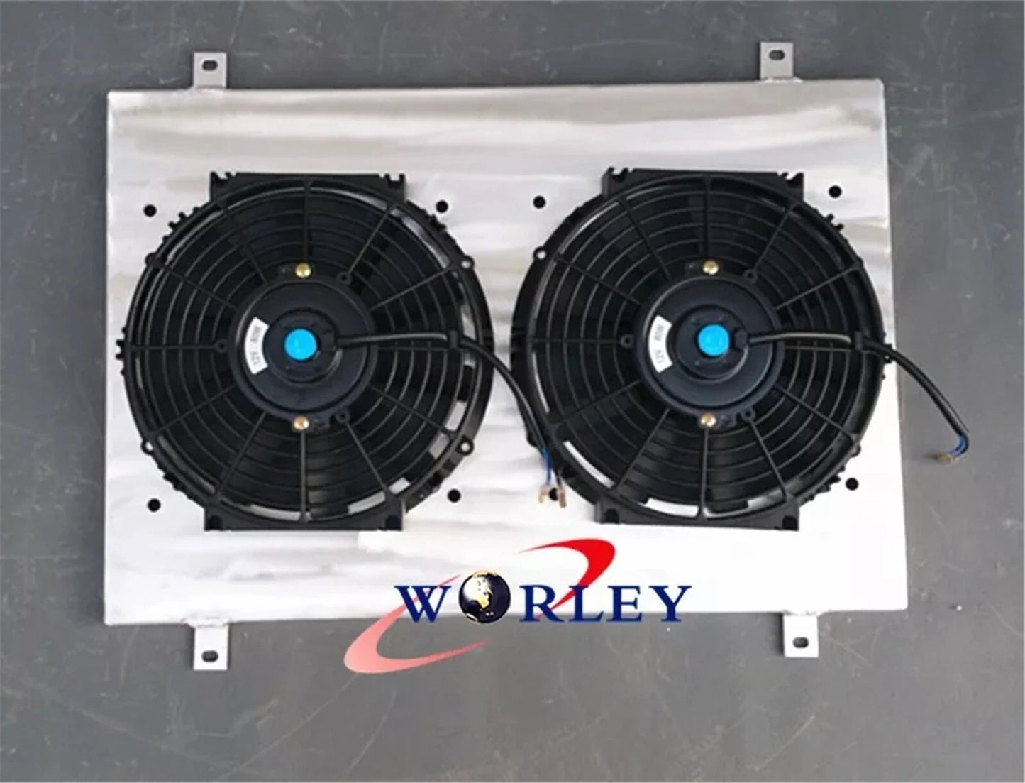 Aluminum Shroud & Fans for 1977-1982 Chevy C3 Corvette 350 V8 5.7L 5.0L