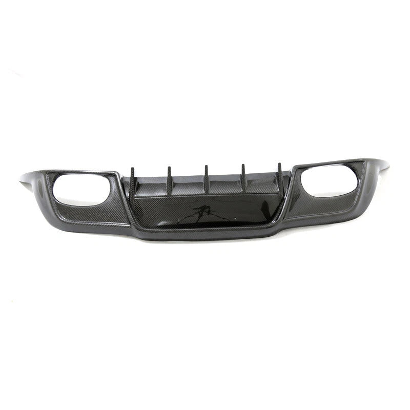 Real Carbon Fiber Rear Bumper Lip Diffuser Fit for Hyundai Genesis Coupe 2009-16