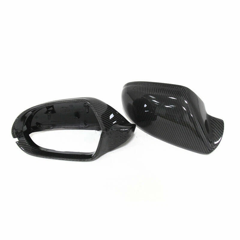 Carbon Fiber Mirror Housing Covers for Audi A6 C7 S6 RS6 (2012-2018)
