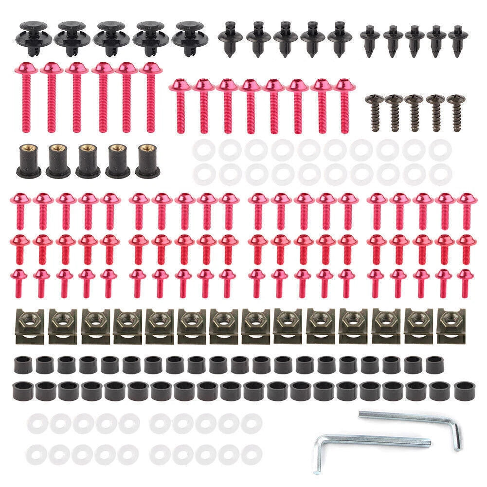 Bodywork Fairing Screws Bolts Kit for Honda CBR600RR CBR900RR CBR1000RR (2003-2023)