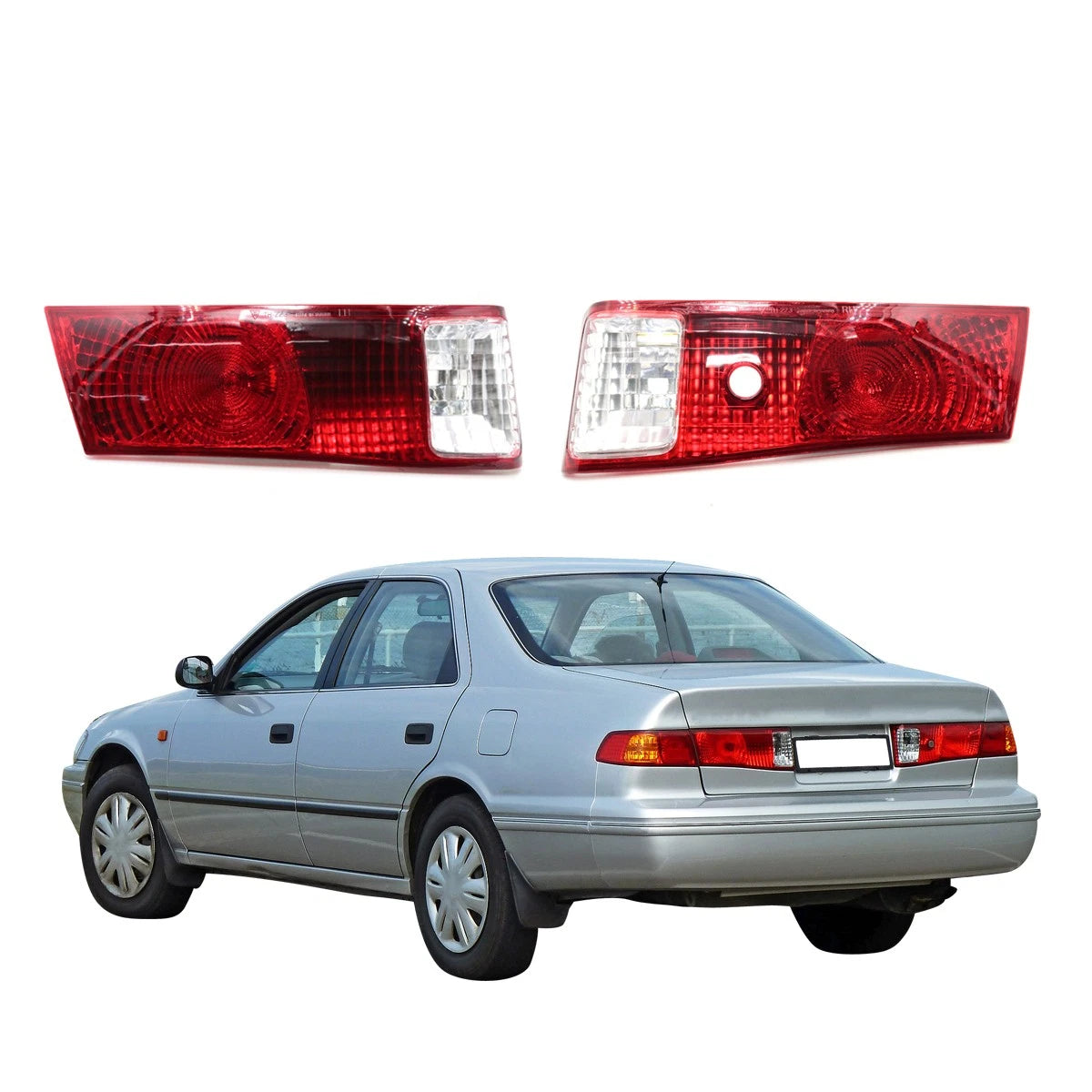 Rear Tail Light Light x2 for Toyota Camry Sedan 1997-2001