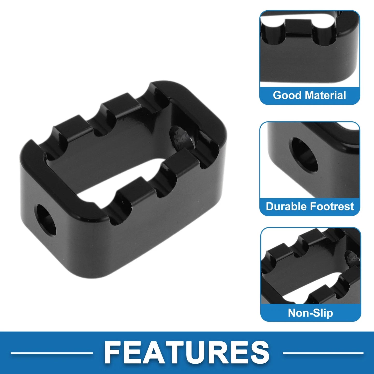 Square Shifter Footrests Pegs for Harley-Davidson RA1250 (2021–2024)