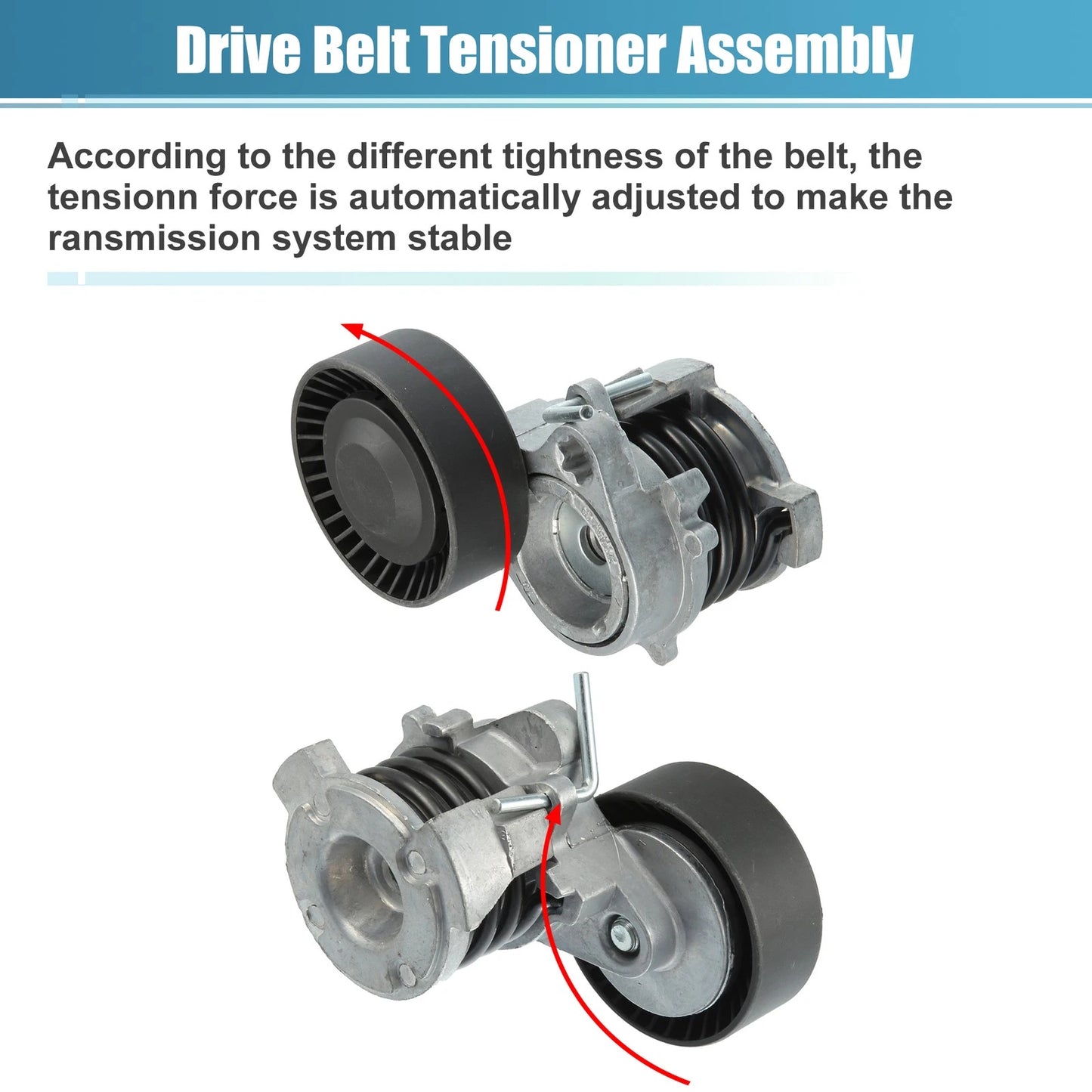 Belt Tensioner Pulley Assembly for BMW 323i, 330i (2000-2006)