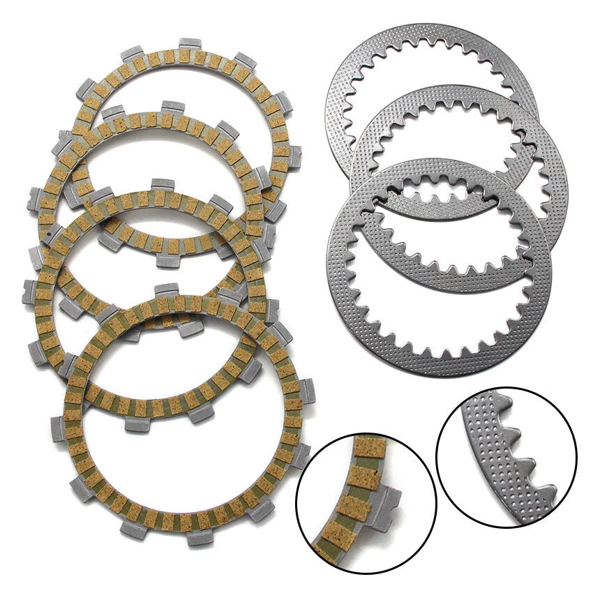 Clutch Friction Disc Plate Kit for Suzuki DS80 RM80 JR80 (1980-2007)