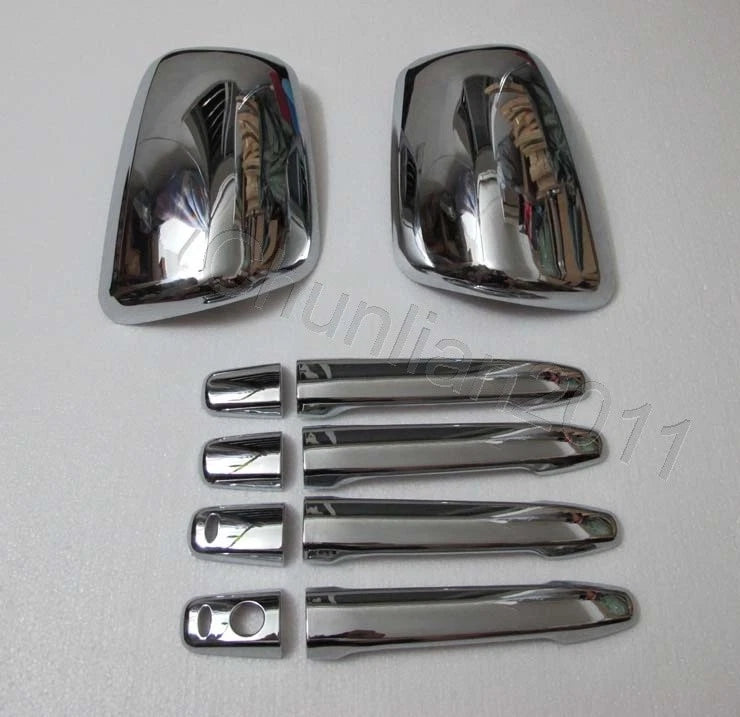 Side Mirror Door Handle Cover Trim for Mitsubishi Lancer EX (2008-2015)