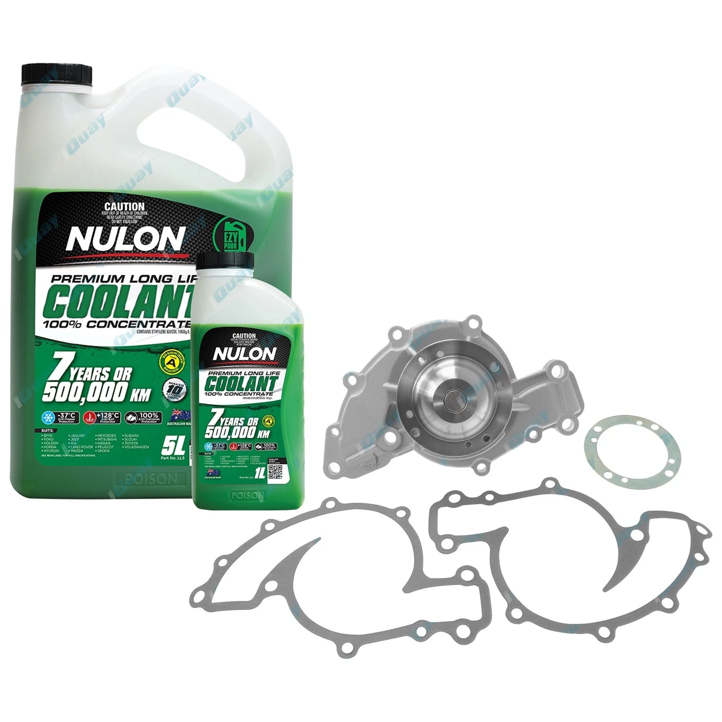 Water Pump for Holden Statesman V6 VQ VR VS WH 3.8L Caprice + Coolant